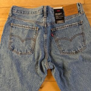 Levi's, middy straight, w30 L31, women's, 100% cotton, new with tag